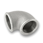 1/2 Galvanised 90º Elbow