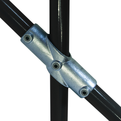 1 1/2Inch (G40) C28 Adjustable 2 Socket Cross Tube/Pipe Clamp