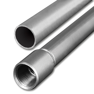 6.4m Length - Mild Steel EN10255 Heavy Galvanised Tube