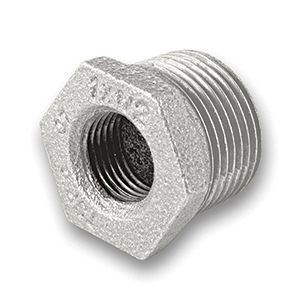 TSP&reg; Galvanised Reducing Bush Malleable Pipe Fitting