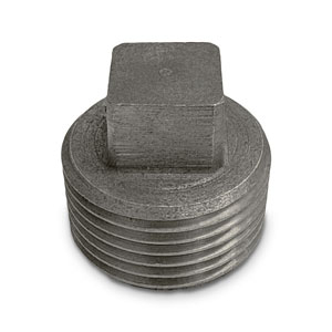 Intrinsic&reg; Mild Steel Black Plug EN10241