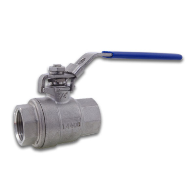 BSPP 2 Piece Full Bore Ball Valve