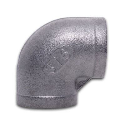 BSPP 45&deg; FxF Elbow 150lb 316 Stainless Steel