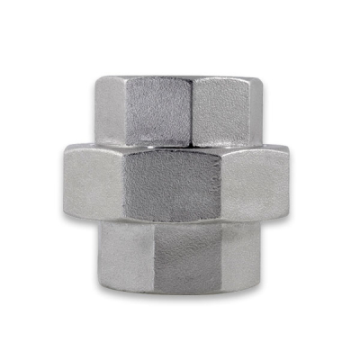 BSPP Cone Seat FxF Union 150lb 316 Stainless Steel